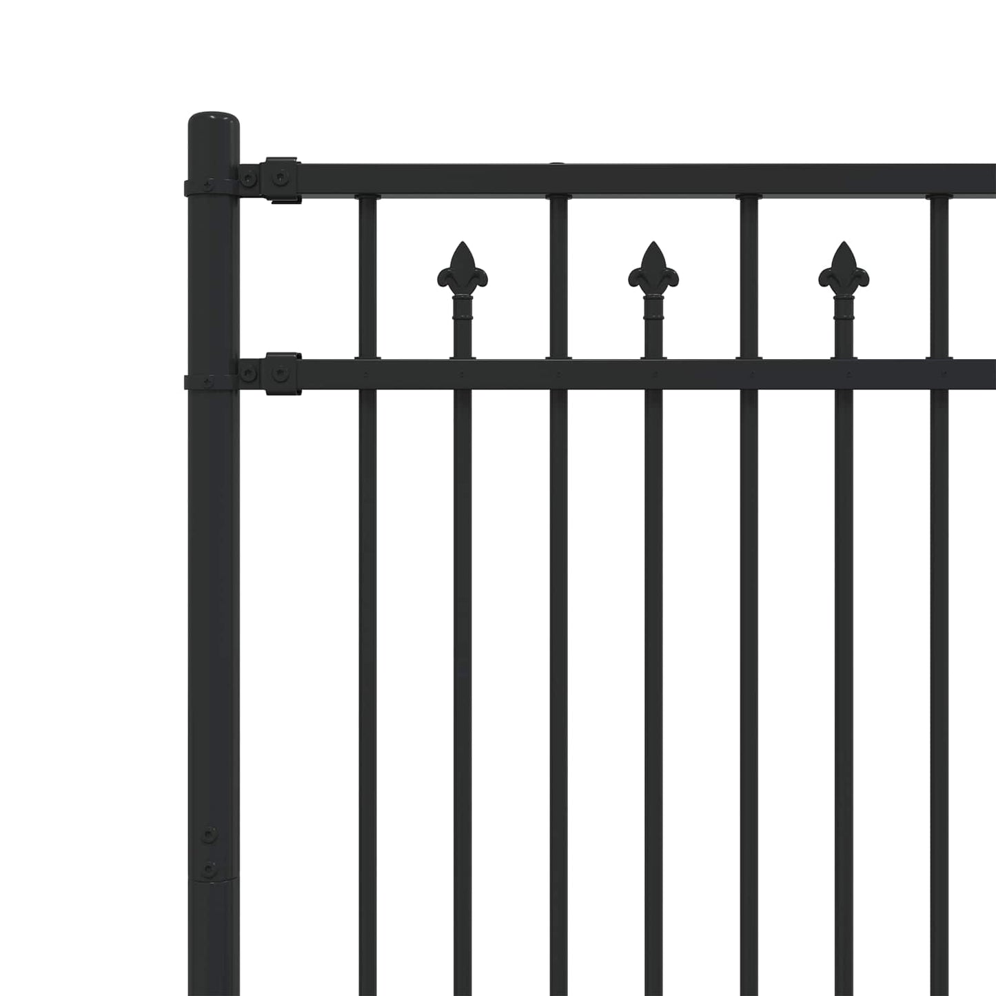 Spike Fence BAARLO Black