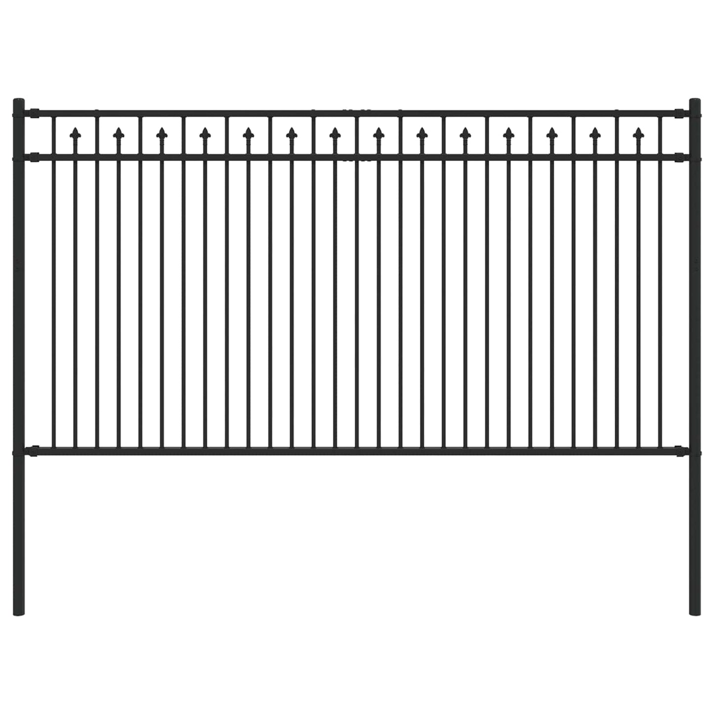 Spike Fence BAARLO Black