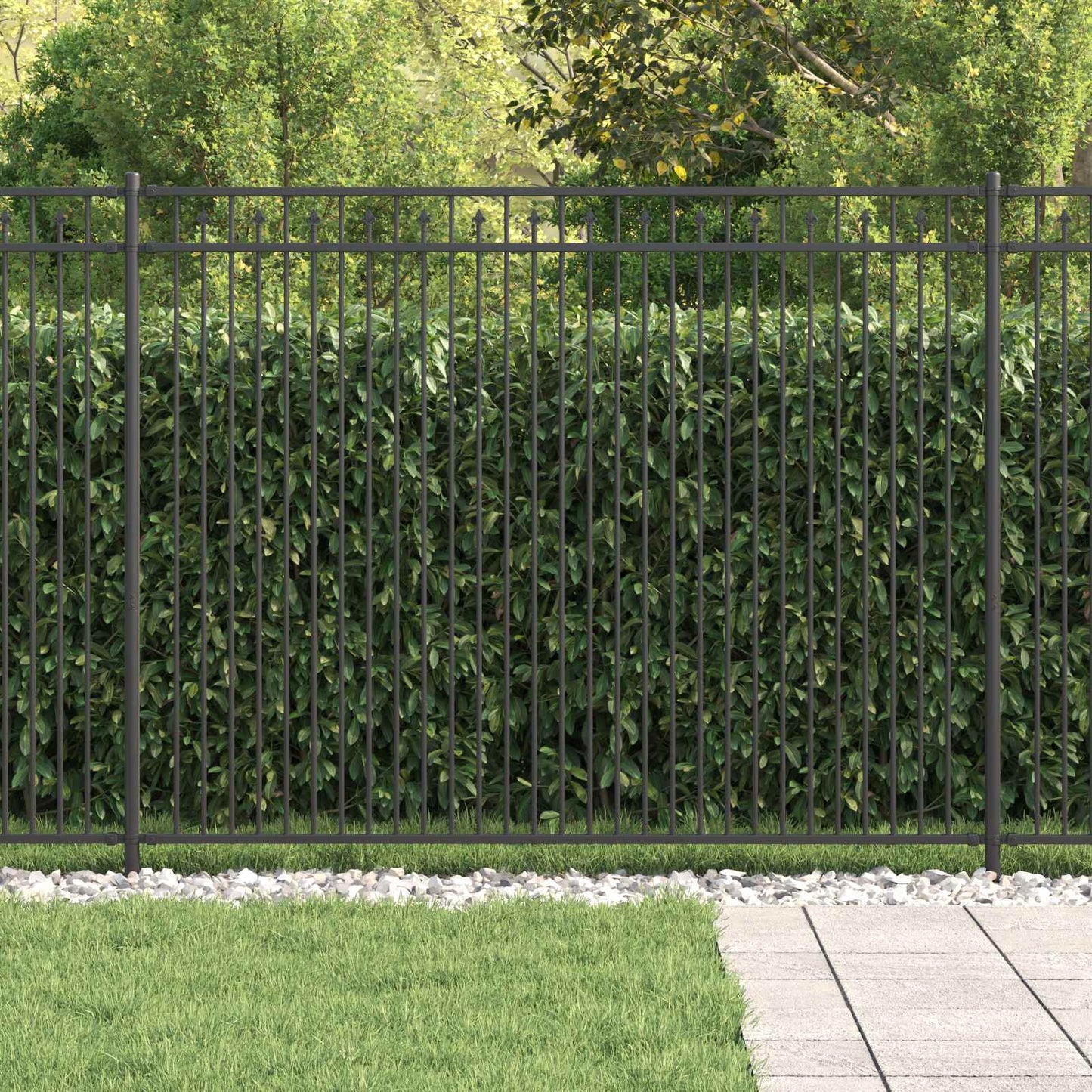 Spike Fence BAARLO Black