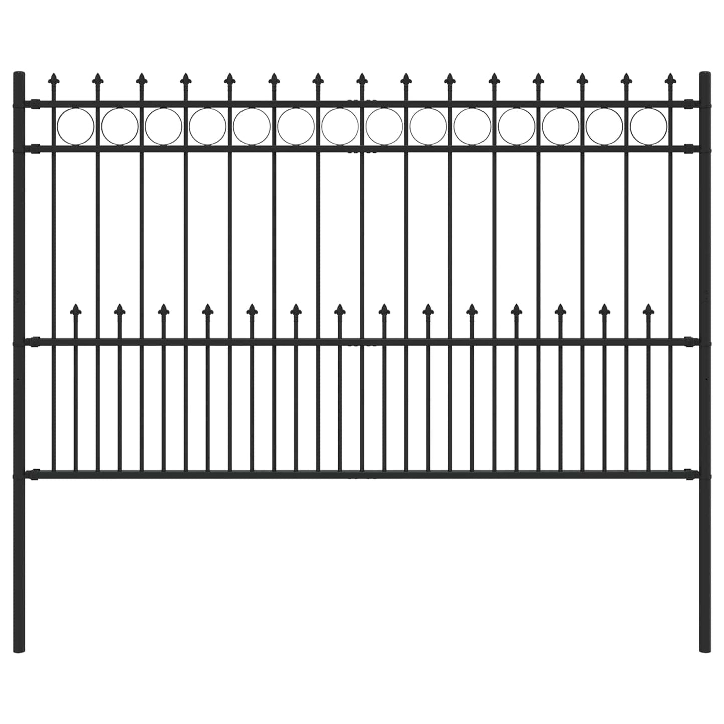 Spike Ring Fence HORST Black
