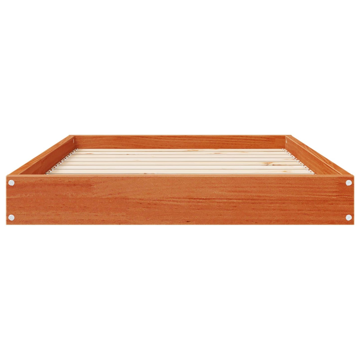 Dog Bed Wax Brown 92 x 64 x 9 cm Solid Pine Wood