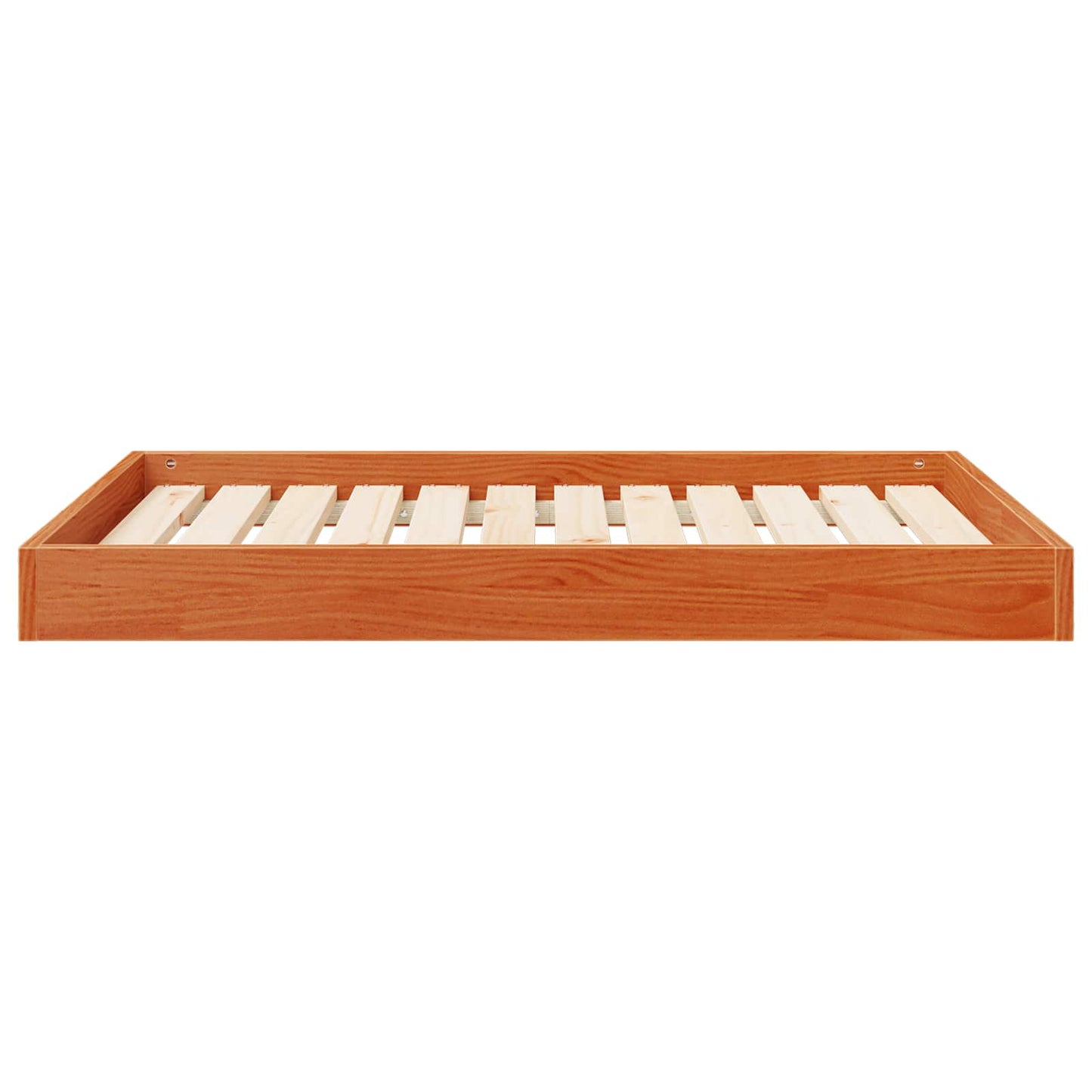 Dog Bed Wax Brown 101.5 x 74 x 9 cm Solid Pine Wood