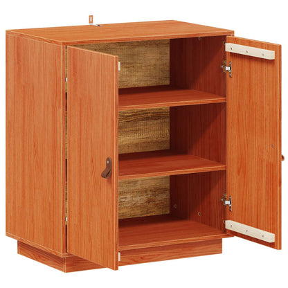 Sideboard Wax Brown 65.5 x 40 x 75 cm Solid Pine Wood