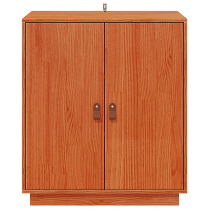 Sideboard Wax Brown 65.5 x 40 x 75 cm Solid Pine Wood