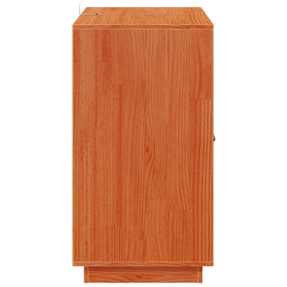 Sideboard Wax Brown 65.5 x 40 x 75 cm Solid Pine Wood