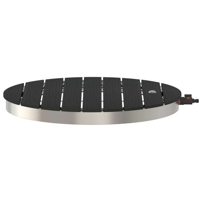 Garden Floor Shower WPC and Stainless Steel 201 Anthracite