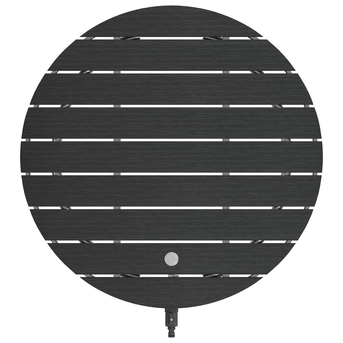 Garden Floor Shower WPC and Stainless Steel 201 Anthracite