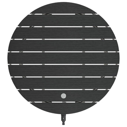 Garden Floor Shower WPC and Stainless Steel 201 Anthracite