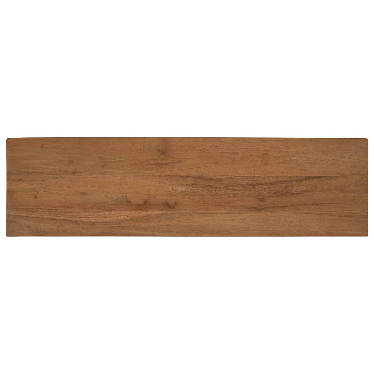 TV Cabinet 110 x 30 x 35 cm Natural Solid Teak Wood