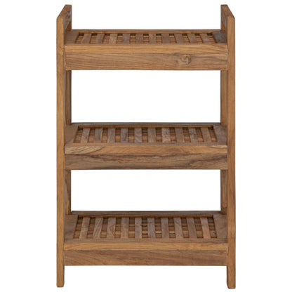 Bathroom Shelf Natural 45 x 30 x 71 cm Solid Teak Wood