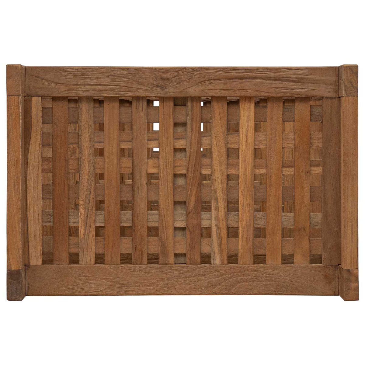 Bathroom Shelf Natural 45 x 30 x 97 cm Solid Teak Wood