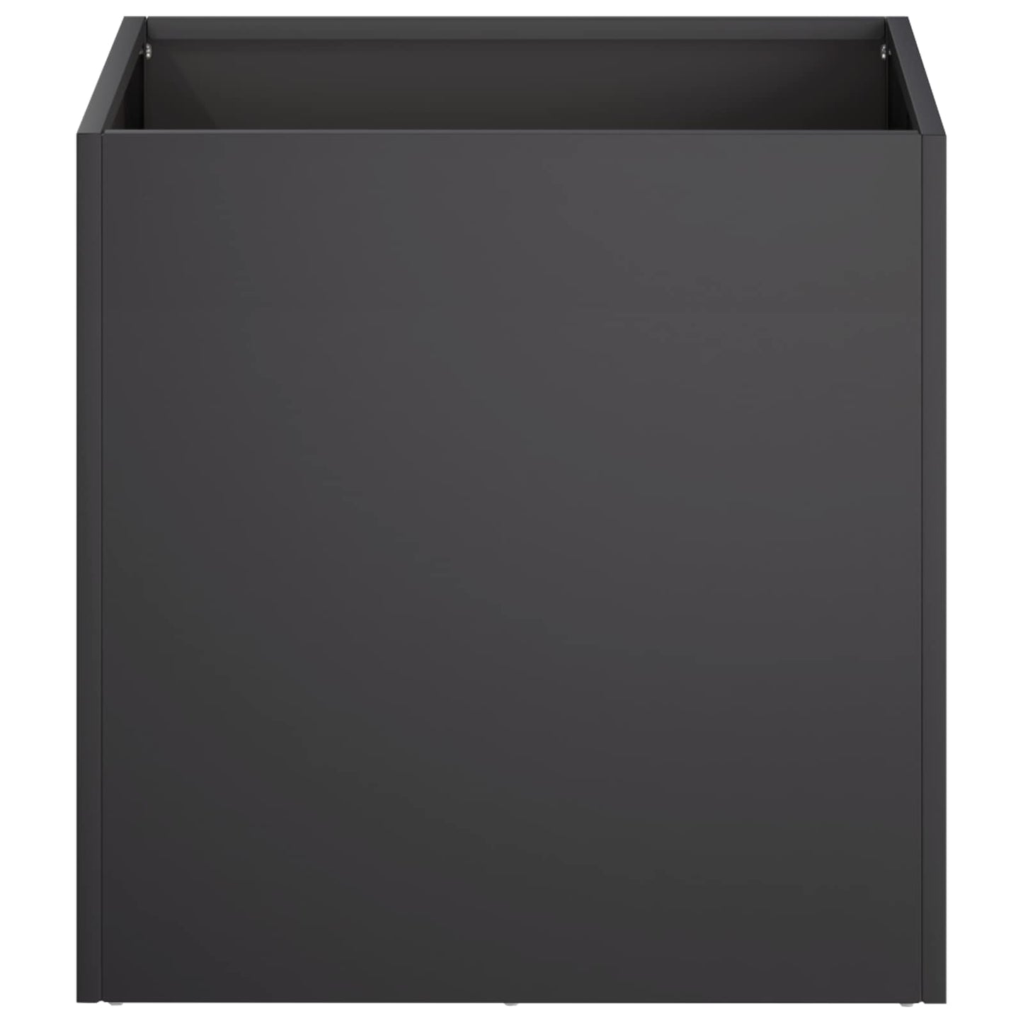 Garden Planter Black 20 x 20 x 20 cm Cold-rolled Steel