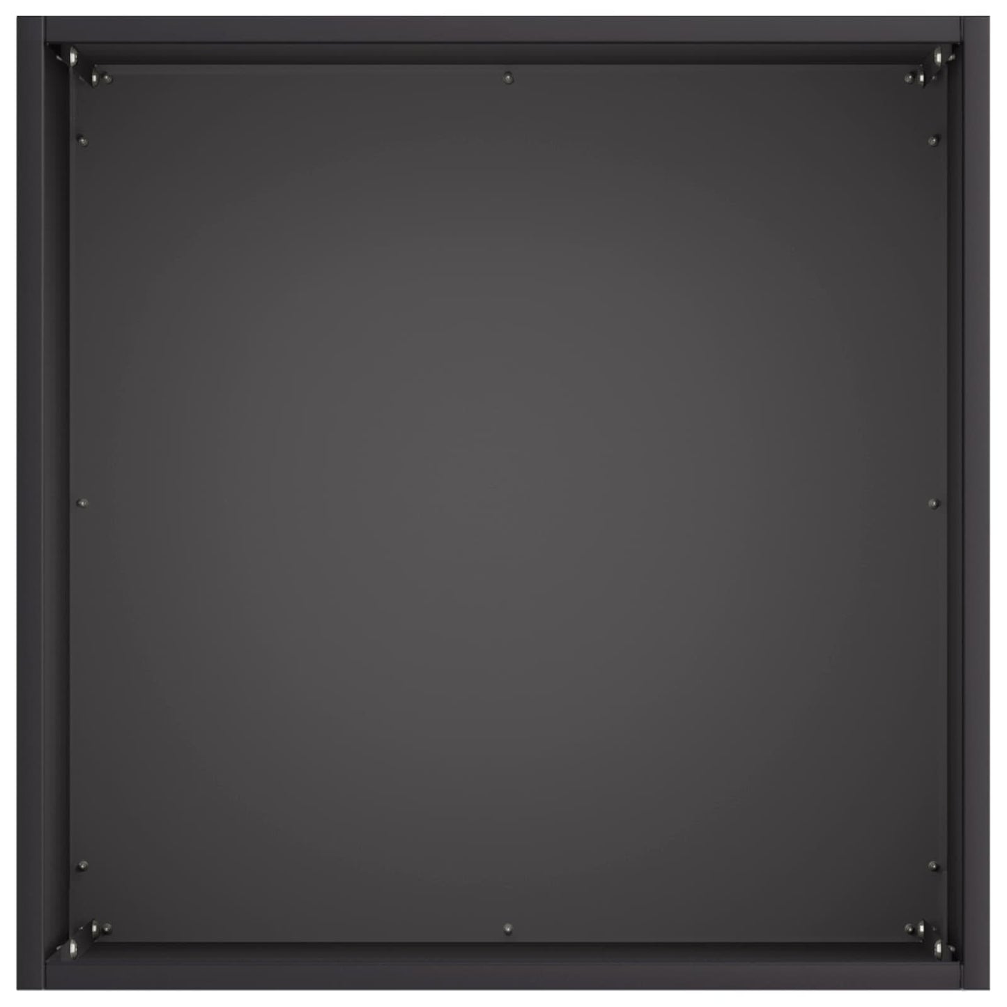 Garden Planter 2 pcs Black 20 x 20 x 20 cm Cold-rolled Steel