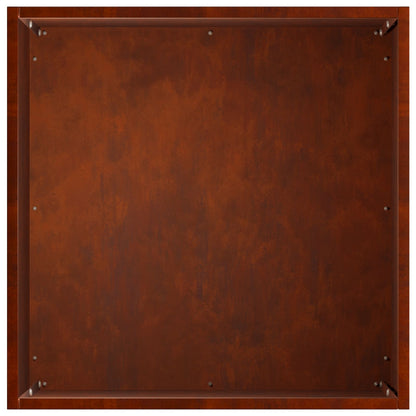Garden Planter 2 pcs Rusty 20 x 20 x 20 cm Weathering Steel