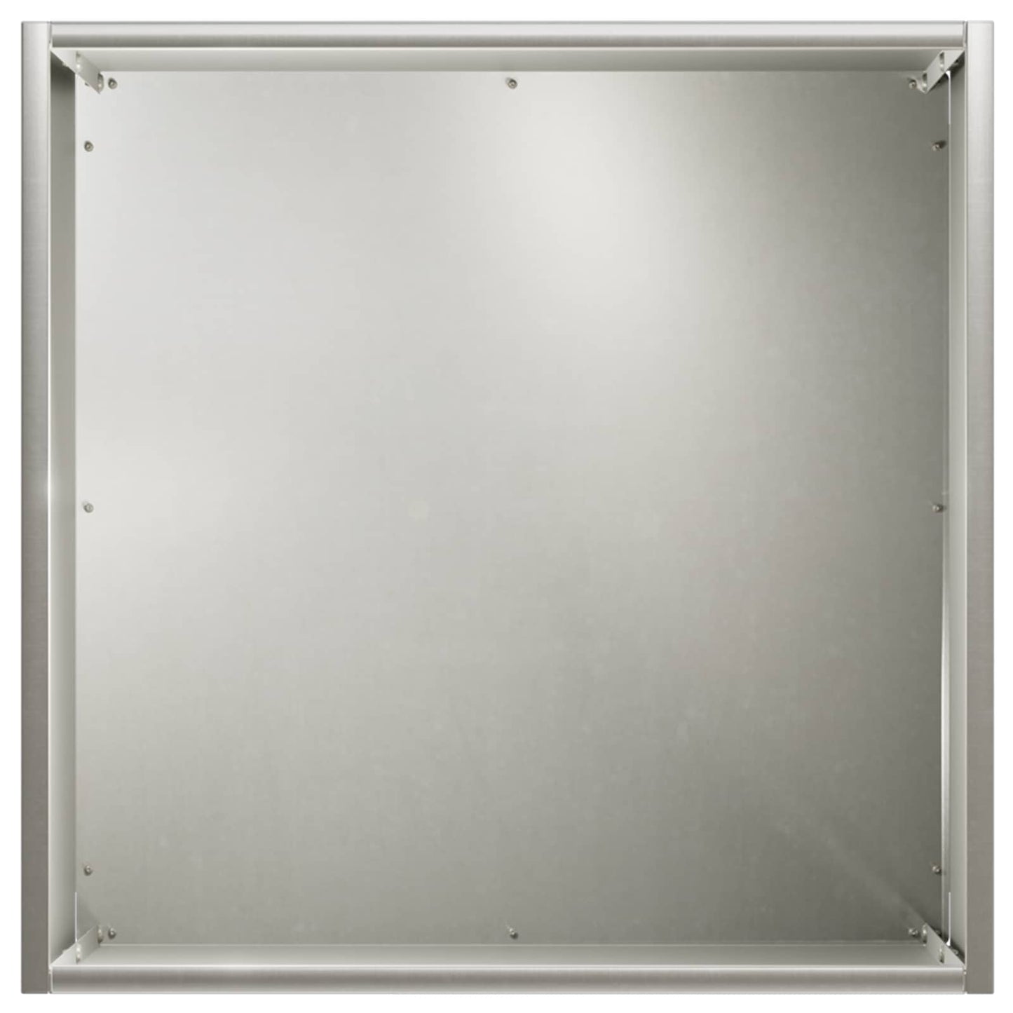 Garden Planter Silver 25 x 25 x 25 cm Stainless Steel