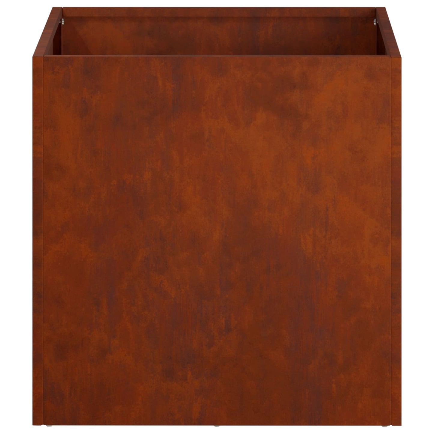 Garden Planter Rusty 25 x 25 x 25 cm Weathering Steel