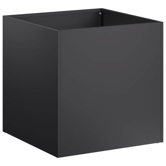Garden Planter Black 35 x 35 x 35 cm Cold-rolled Steel
