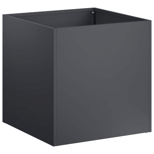 Garden Planter Anthracite 35 x 35 x 35 cm Cold-rolled Steel