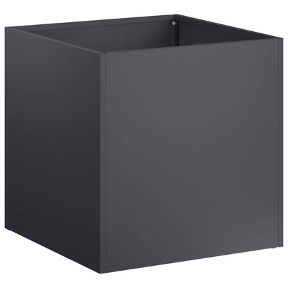Garden Planter 2 pcs Anthracite 35 x 35 x 35 cm