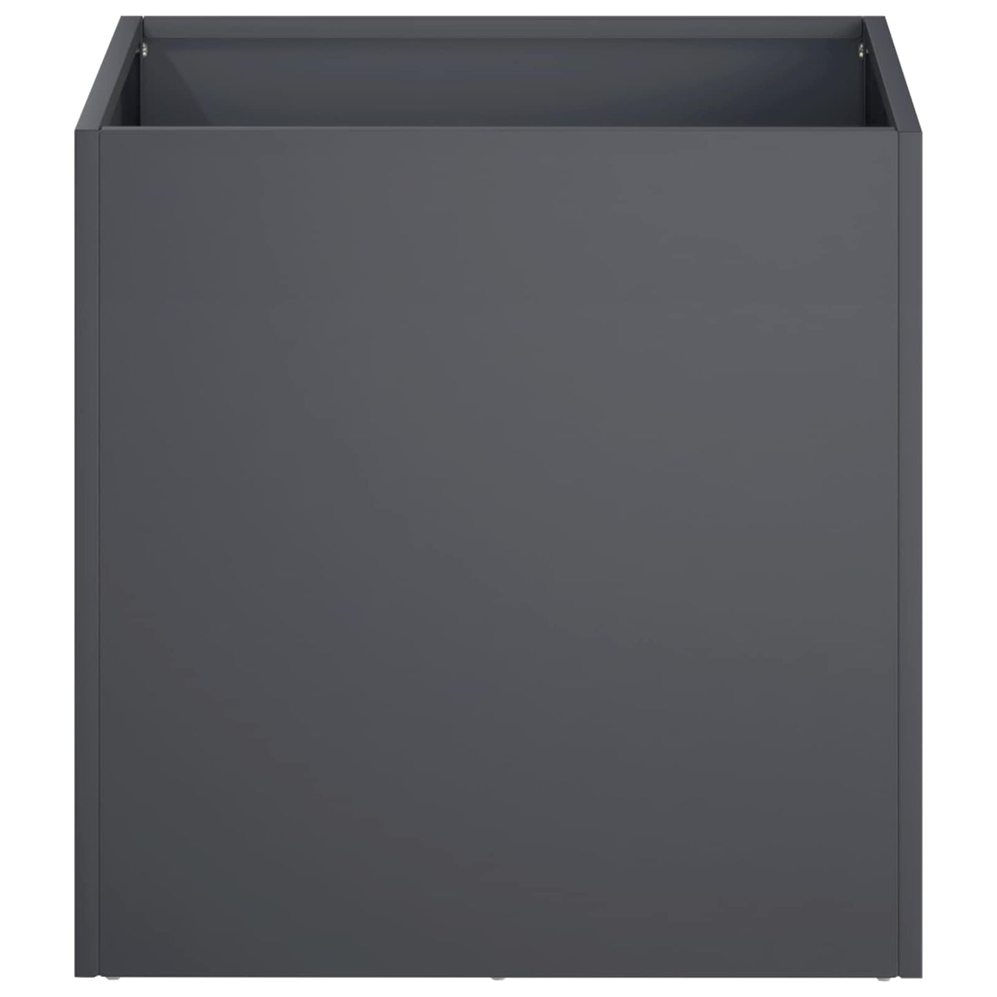 Garden Planter Anthracite 45 x 45 x 45 cm Cold-rolled Steel