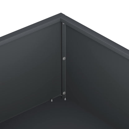 Garden Planter Anthracite 80 x 80 x 20 cm Cold-rolled Steel