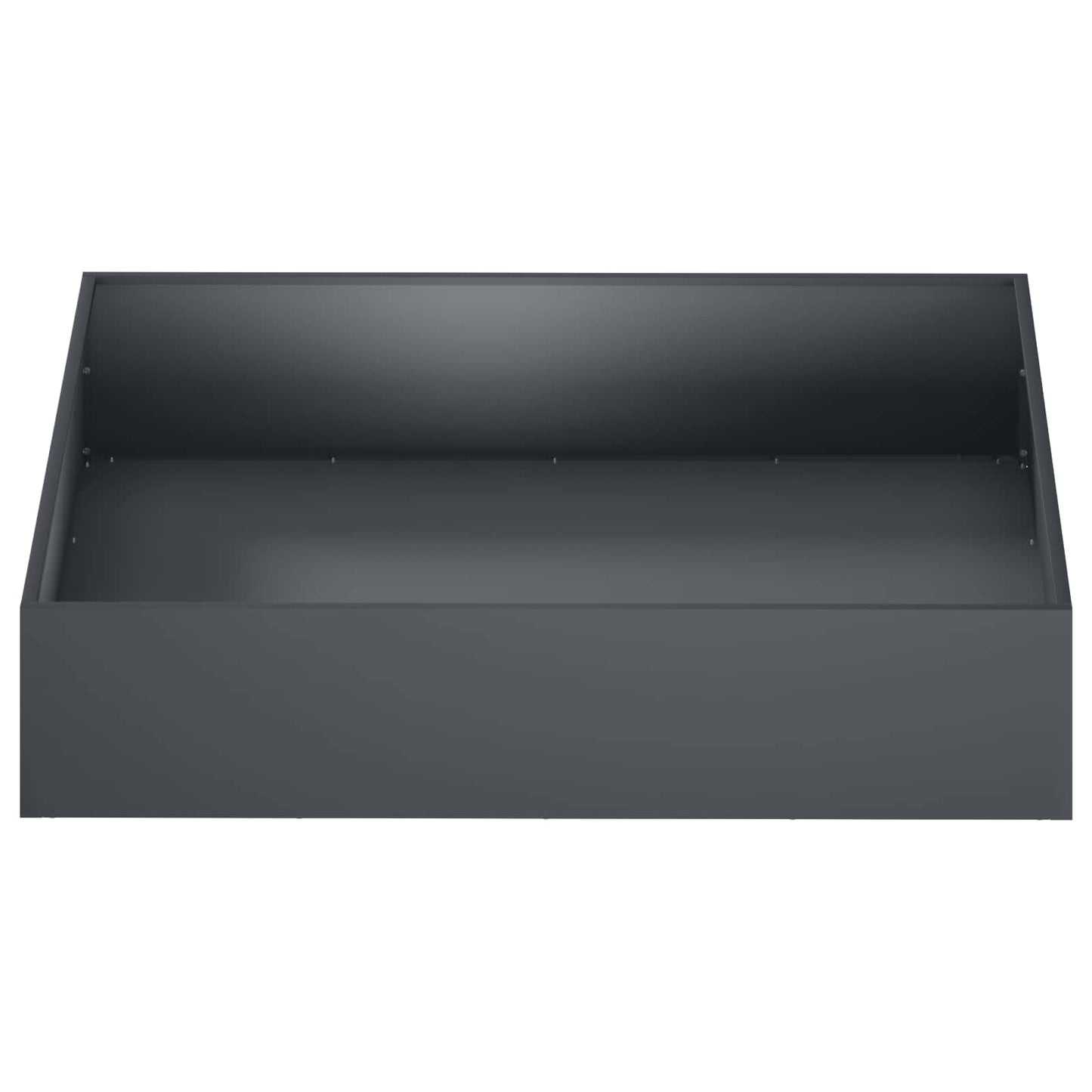 Garden Planter Anthracite 80 x 80 x 20 cm Cold-rolled Steel