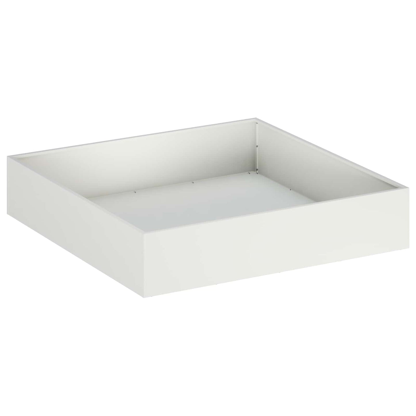 Garden Planter White 100 x 100 x 20 cm Cold-rolled Steel