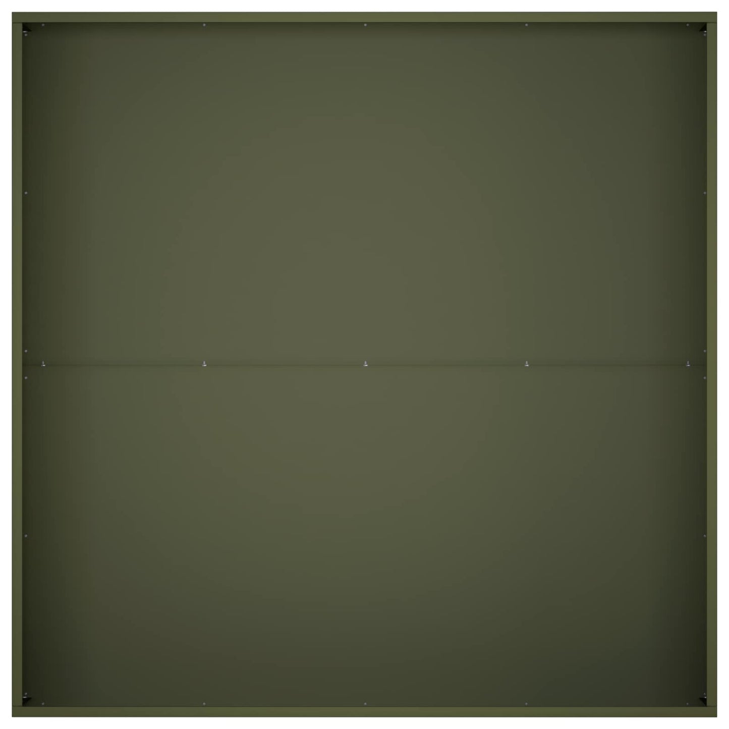 Garden Planter 2 pcs Olive Green 100 x 100 x 20 cm
