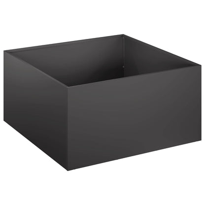 Garden Planter Black 40 x 40 x 30 cm Cold-rolled Steel