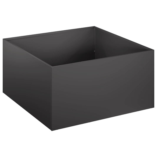 Garden Planter Black 40 x 40 x 30 cm Cold-rolled Steel