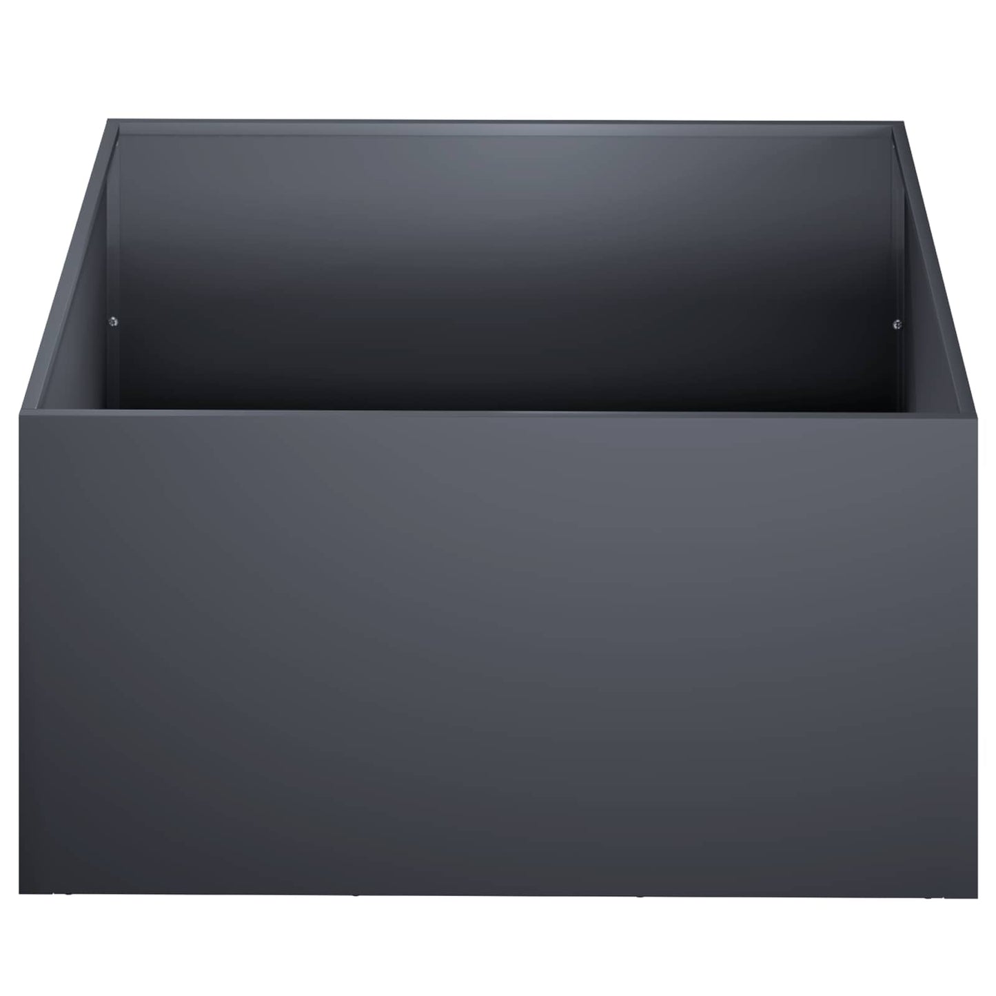 Garden Planter Anthracite 40 x 40 x 30 cm Cold-rolled Steel