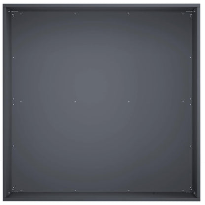 Garden Planter Anthracite 40 x 40 x 30 cm Cold-rolled Steel