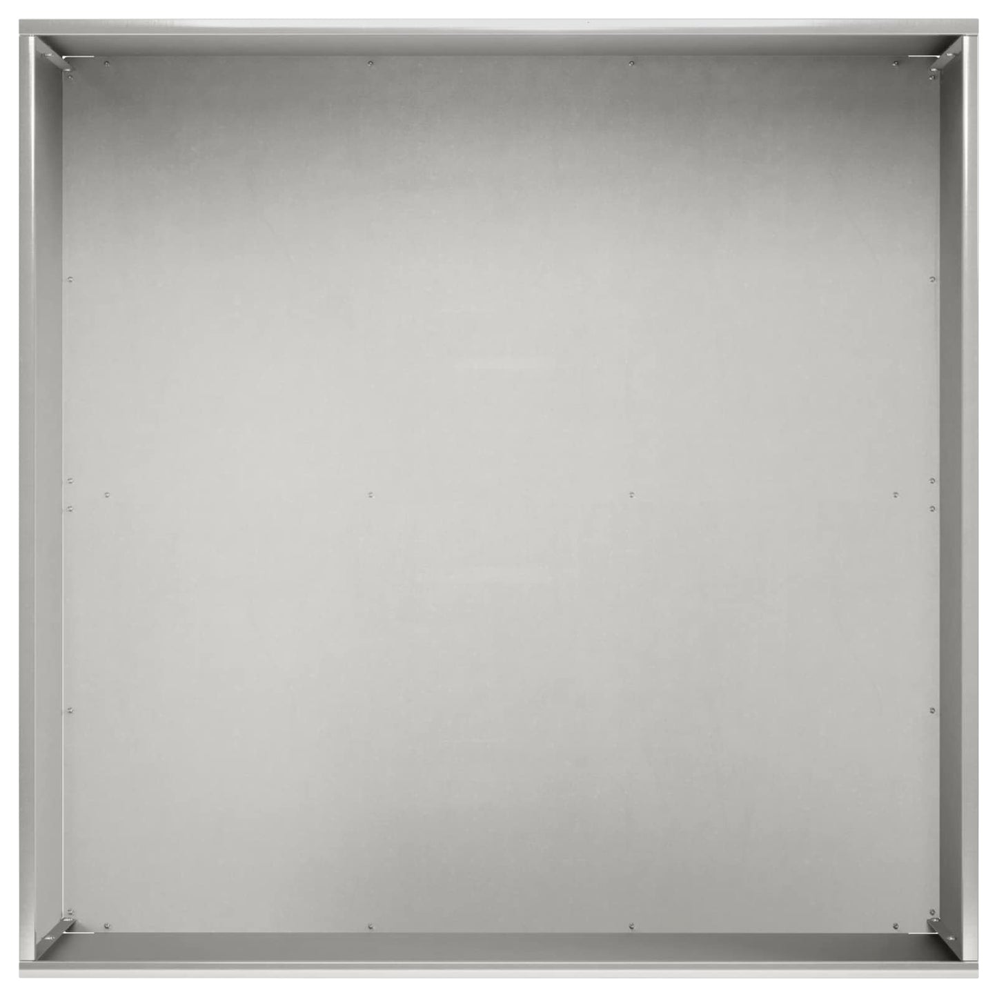 Garden Planter Silver 40 x 40 x 30 cm Stainless Steel