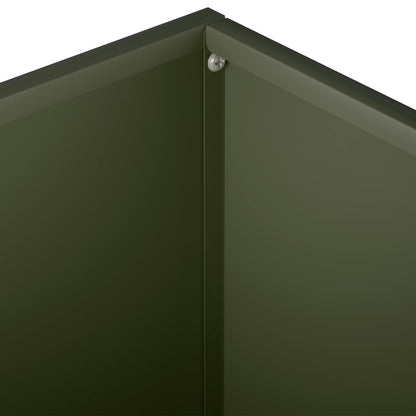 Garden Planter 2 pcs Olive Green 60 x 60 x 30 cm
