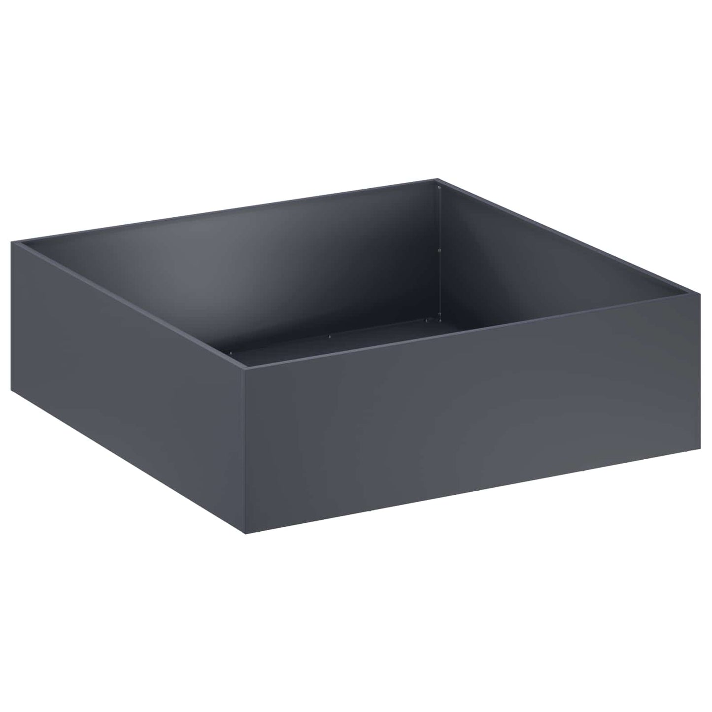 Garden Planter Anthracite 80 x 80 x 30 cm Cold-rolled Steel