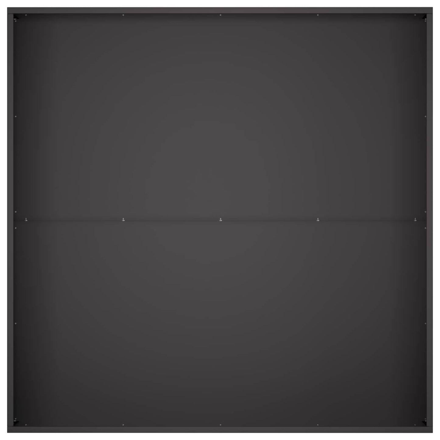 Garden Planter Black 100 x 100 x 30 cm Cold-rolled Steel