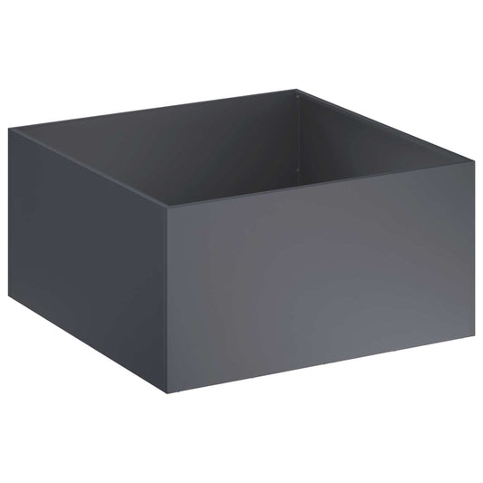 Garden Planter Anthracite 60 x 60 x 40 cm Cold-rolled Steel