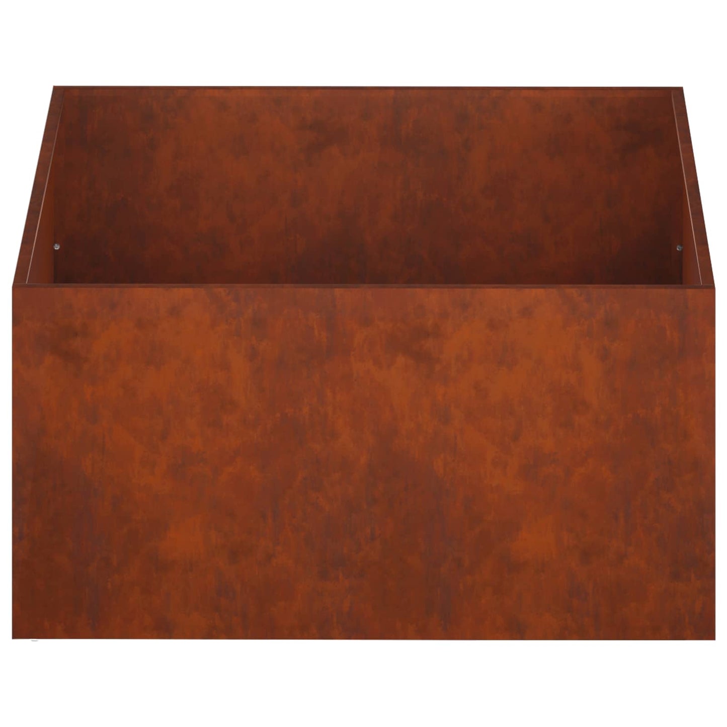 Garden Planter Rusty 60 x 60 x 40 cm Weathering Steel