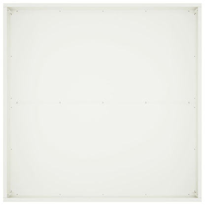 Garden Planter 2 pcs White 100 x 100 x 40 cm Cold-rolled Steel
