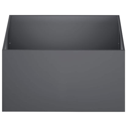 Garden Planter Anthracite 100 x 100 x 40 cm Cold-rolled Steel
