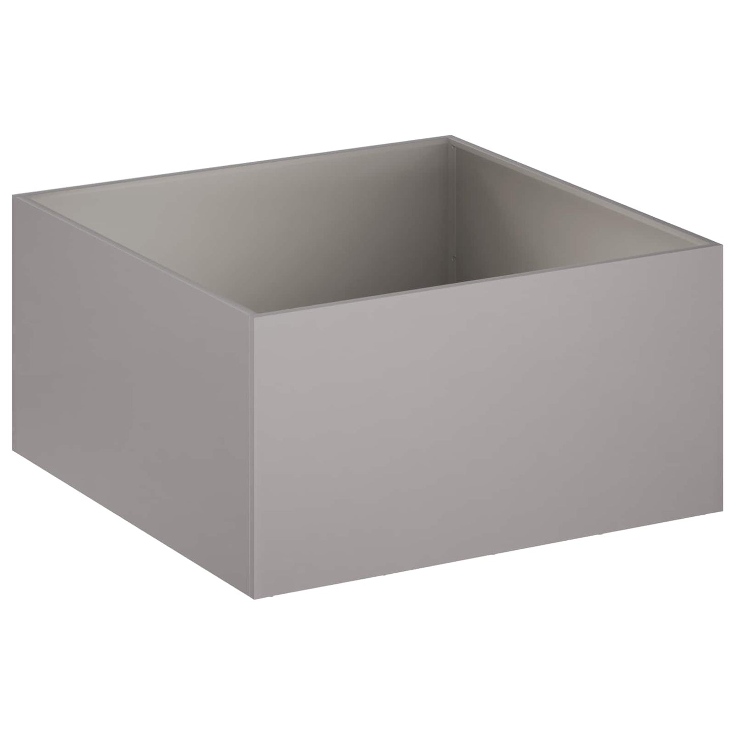 Garden Planter 2 pcs Rusty 100 x 100 x 40 cm Weathering Steel