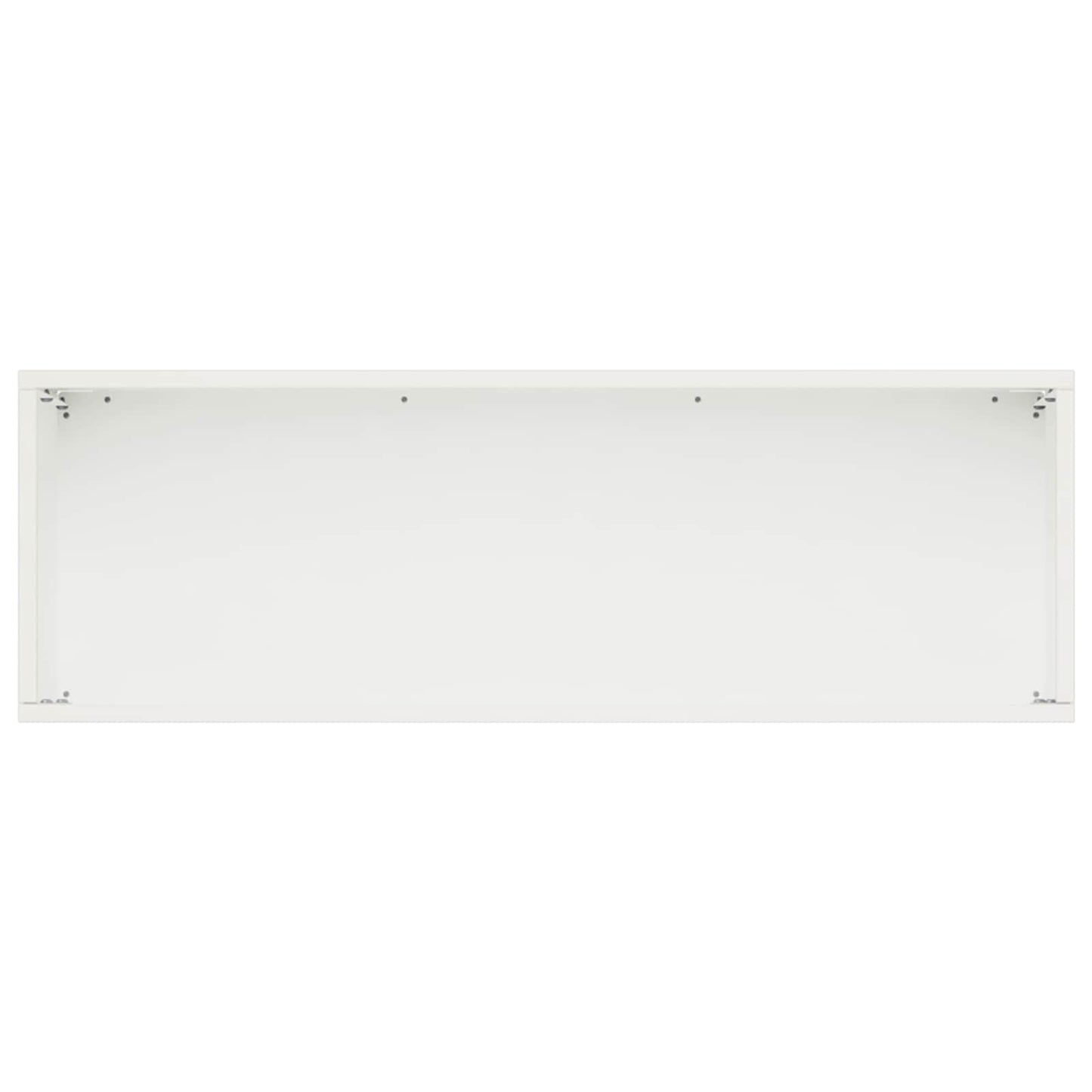 Garden Planter 2 pcs White 40 x 20 x 20 cm Cold-rolled Steel