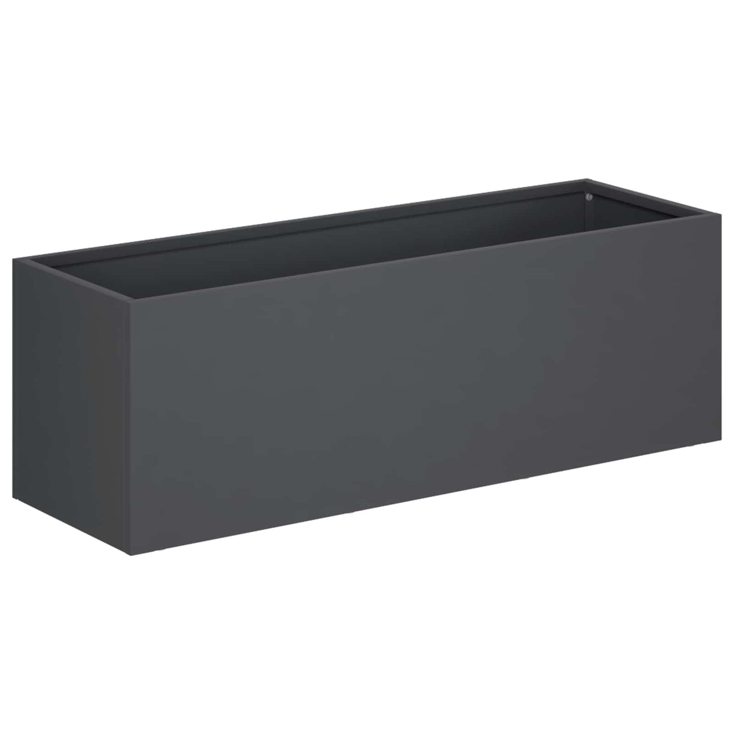 Garden Planter 2 pcs Anthracite 40 x 20 x 20 cm