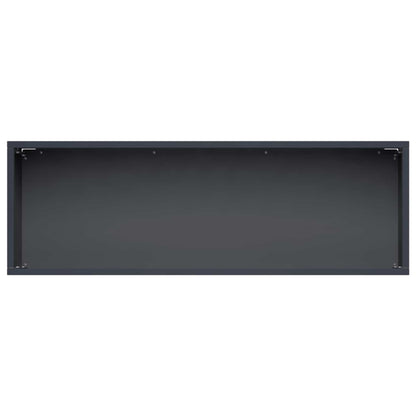 Garden Planter 2 pcs Anthracite 40 x 20 x 20 cm
