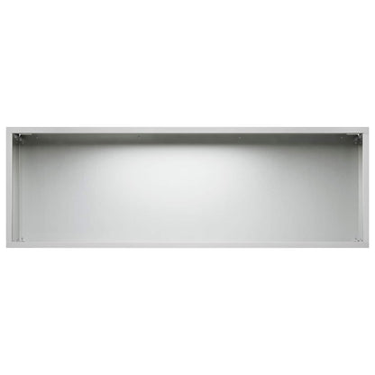 Garden Planter Silver 40 x 20 x 20 cm Galvanised Steel