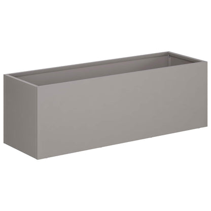 Garden Planter 2 pcs Rusty 40 x 20 x 20 cm Weathering Steel