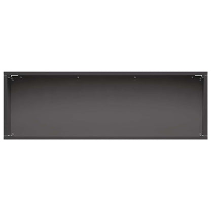 Garden Planter 2 pcs Black 60 x 20 x 20 cm Cold-rolled Steel