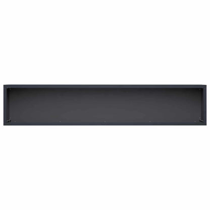 Garden Planter Anthracite 80 x 20 x 20 cm Cold-rolled Steel