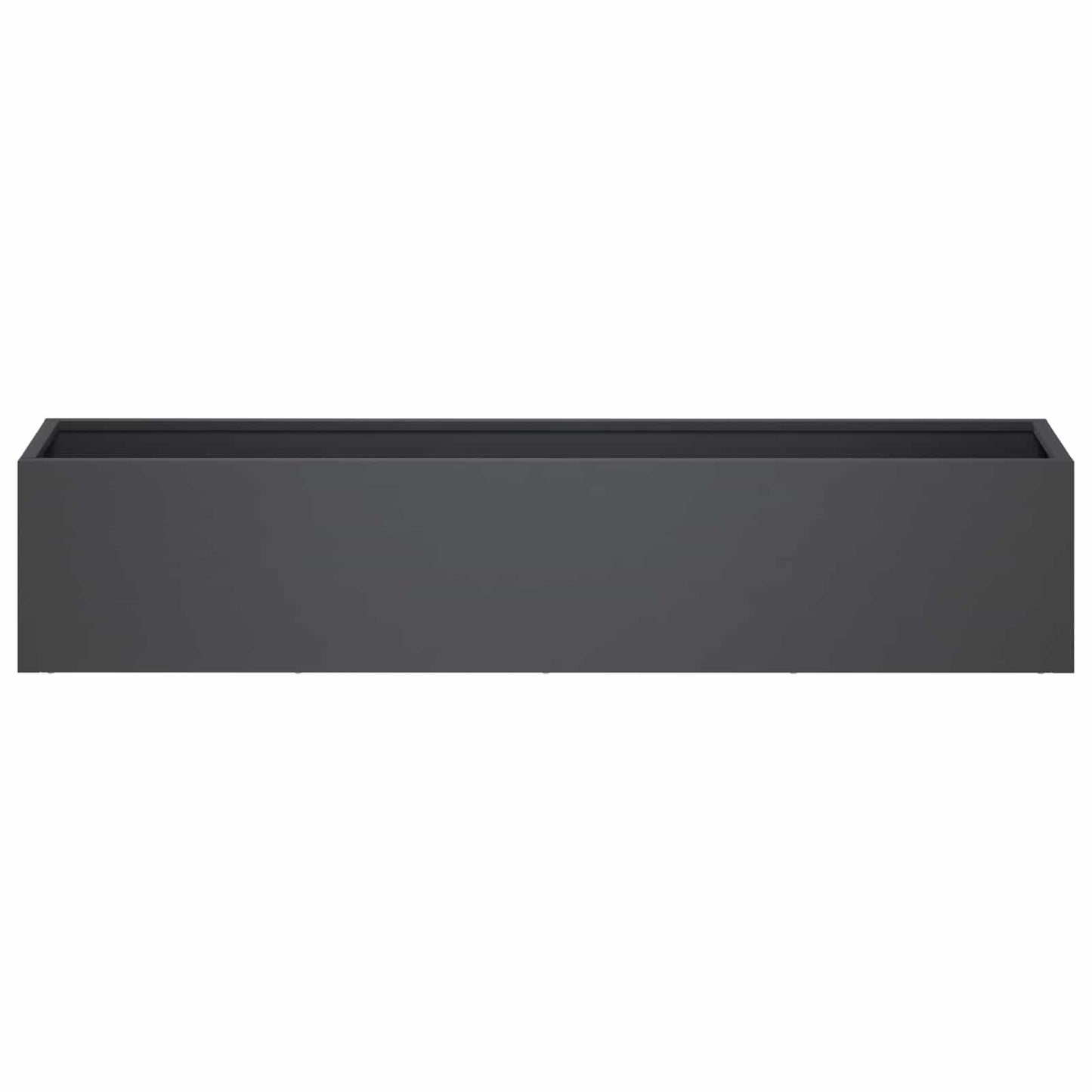 Garden Planter 2 pcs Anthracite 80 x 20 x 20 cm
