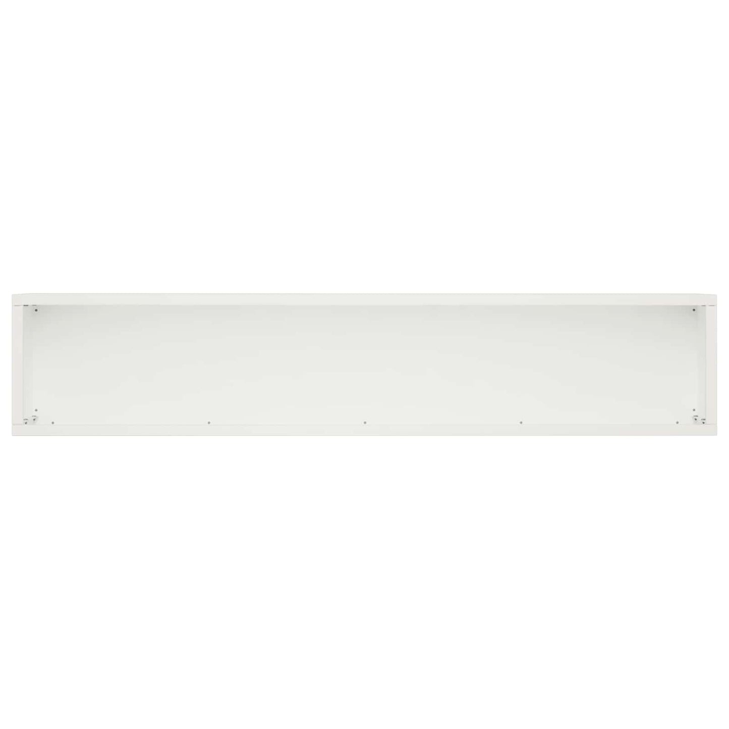 Garden Planter White 100 x 20 x 20 cm Cold-rolled Steel